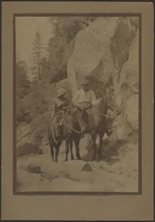 Couple on Horseback