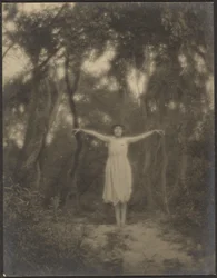 [Dancer in Garden]