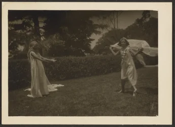 Dancers in Garden