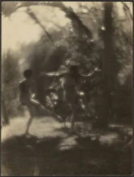 Dancers in Garden