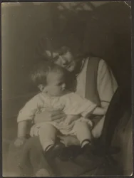Florence Holding Baby