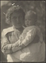 [Florence Holding Baby]