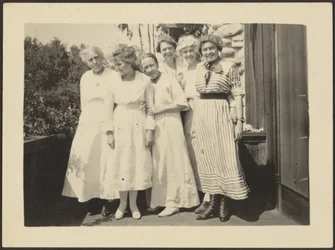 Group of Women on Porch