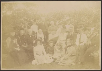 Large Group Family Portrait