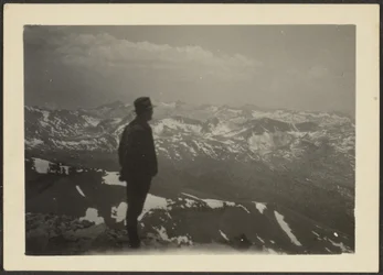 Man in Mountainous Landscape