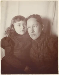 Portrait of a Woman and Girl