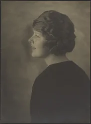 Portrait of a Woman from the Side