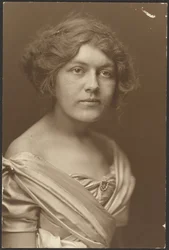 Portrait of a Woman in Formal Dress
