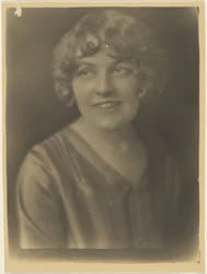 Portrait of a Woman in Satin Shirt