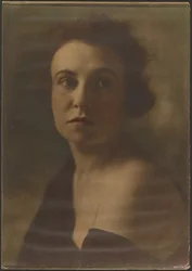 Portrait of a Woman with Bare Shoulder