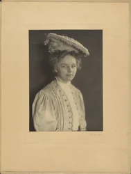 Portrait of a Woman with Embroidered Jacket