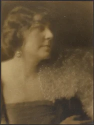 Portrait of a Woman with Flowers