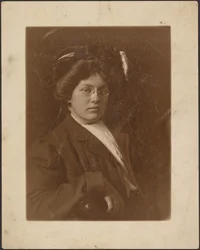 [Portrait of a Woman with Pince-nez]