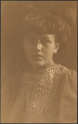 Portrait of a Young Woman with Glasses