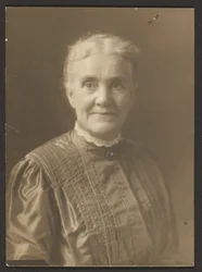 Portrait of an Older Woman with Lace Collar