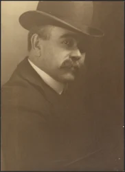 [Self-Portrait in Bowler]