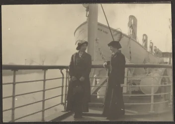 Two Women on a Pier