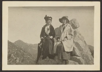 Two Women on a Rock