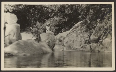 Woman by a Lakeside