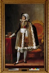 Portrait of Jerome Bonaparte (1784-1860) king of Westphalia in costume as commander of the Order of the Royal Crown of Westphalia, circa 1810