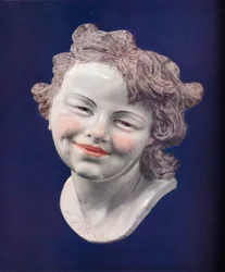 Chelsea Porcelain Head, c. 1746