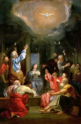 The Descent of the Holy Spirit (La Pentecôte)
