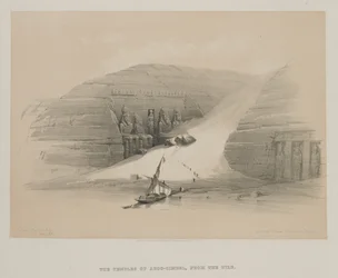 Excavated Temples of Abo Simble, Nubia