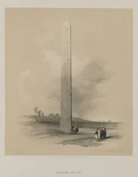 Egypt and Nubia, Volume II: Obelisk of Heliopolis, 1848