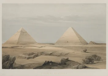 Egypt and Nubia, Volume II: Pyramids of Geezeh, 1848