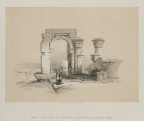 Egypt and Nubia, Volume II: Ruins - Temple on the Island of Biggeh, Nubia
