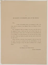 Egypt and Nubia, Volume I: Dedication Page, 1846