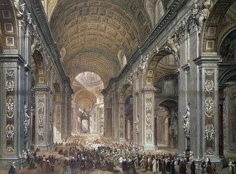 Interior of St. Peter