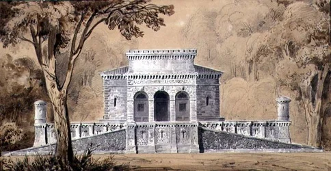 View of the Gendarmerie Imperiale, c.1825