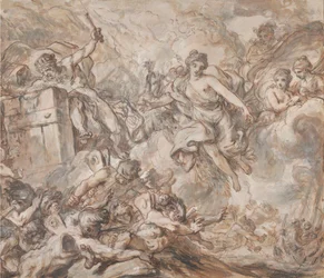Juno Ordering Aeolus to Unleash the Winds