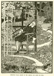 Christian Falls Asleep in the Arbour and Loses his Roll