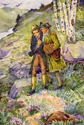 Illustration for Kidnapped by Robert Louis Stevenson