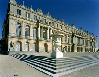 Main section of the garden facade