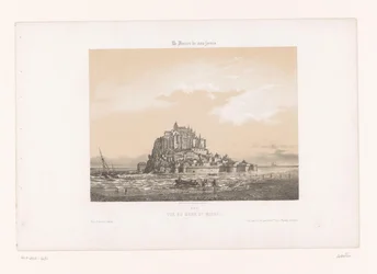 View of Mont-Saint-Michel (Contemporary France)