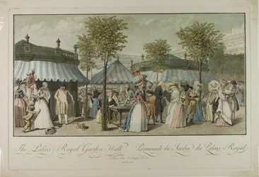 The Palais Royal Garden Walk