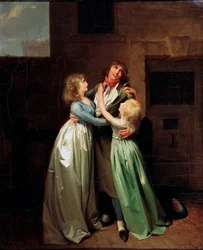 A Mournful Parting, 1780s