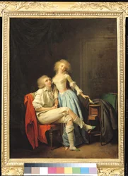 Couple with an Escaped Bird