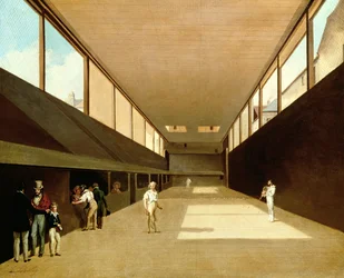 Interior of the Jeu de Paume, Versailles