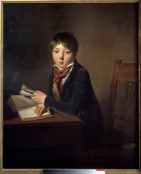 Jules Boilly as a Child with a Book in Hand