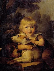 Portrait of Louis Arnault as a Child