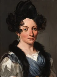 Portrait of Marie-Marthe Perpétue de Banyuls de Montferré, née de Chavigny