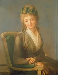 Portrait Presumed to be Lucile Desmoulins