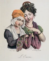Seven Deadly Sins: Envy by Boilly