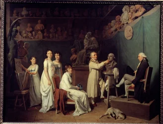 The Workshop of Sculptor Jean Baptiste Houdon