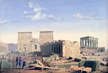 Grand Temple of Isis, c. 1846