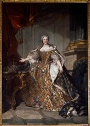 Portrait of Marie Leszczynska (1703-1768) Queen of France